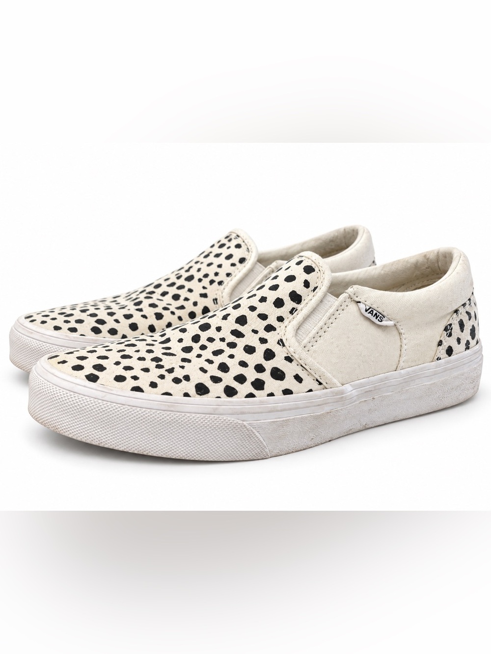 Vans Classic Slip-On Dalmatian Print Sneakers